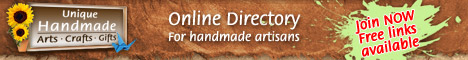 A Unique handmade arts, crafts and gifts directory